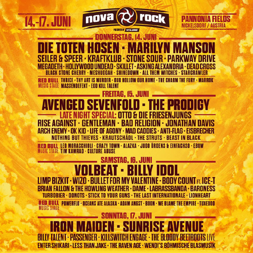 NOVA ROCK 2018 - New Model Radio